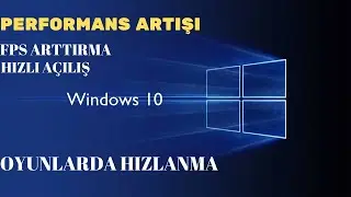 ÇOK ETKİLİ BASİT WİNDOWS 10 HIZLANDIRMA | PC Hızlandırma [2022]