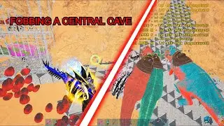 WIPING THEN GETTING AIMBOTTED OUT OF A CENTAL | ARK OFFICIAL SMALL TRIBES | (PC/PVP)