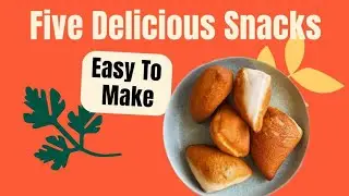 Five Easy To Make Snack Recipes | Delicious Evening Snacks #recipe