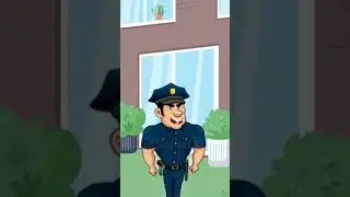дядя полицейский #юмор #мультик #humor