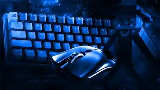 Hive Bedwars Keyboard & Mouse ASMR [4K 360FPS] [Shaders] [Drag clicks]