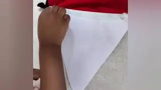 How to make Santa Claus face mask