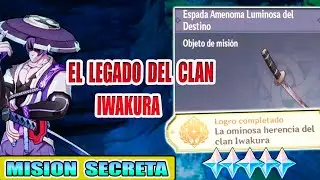 MISION SECRETA / LA OMINOSA HERENCIA DEL CLAN IWAKURA / LOGRO SECRETO /GENSHIN IMPACT ENKANOMIYA 2.4