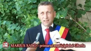 interviu investire Marius Sabo - Primarul Municipiului Gherla