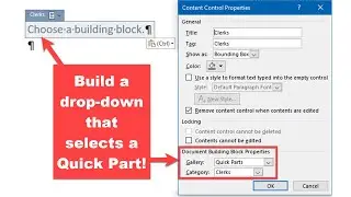 Quick Parts vs AutoText: When is one a better choice?