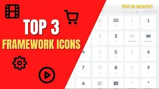 Top 3 frameworks que liberam ICONES para seu projeto HTML