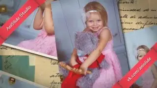 Детское слайд шоу. Фотоархив. Две мелодии и видео вставки. 25 слайдов