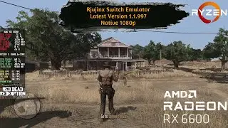 Red Dead Redemption (2023) | RX 6600 | Ryujinx Emulator | Nintendo Switch | Artifacts Fixed