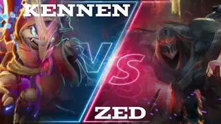 Kennen VS Zed (Mid) | Solo Q | KDA 13/2/8 | League of Legends | Full Gameplay