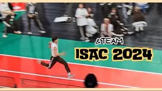 &TEAM (앤팀) at ISAC (아육대) 2024 - 400m Relay Race (K / Fuma / Nicholas / EJ) [Fancam]