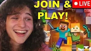 🔴LIVE - PLAYING MINECRAFT WITH VIEWERS