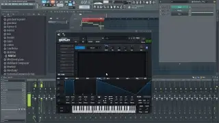 Fl studio 12.5  SerumFX + MidiOut + Layer (no automation)