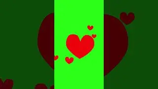Flying Hearts Green Screen Effects | Green Screen effect  