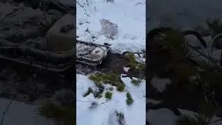 Топчем дорогу к зимовью