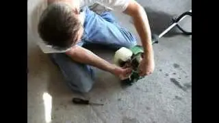 How to replace fuel (gas) line on a weed wacker by Carl Quakenbush 2 stroke line trimmer