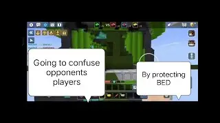 How to protect bed and confusing opponents team players in Bedwars