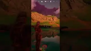 Snake T-poses on Hoverboard to Free Bird in Fortnite