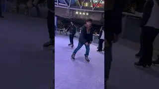 Ice 🧊 Skating ⛸️ at Robson Square Ice Rink for 5$ AMG #shorts #iceskating #christmas #canada #winter