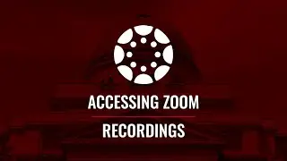Accessing Zoom Recordings in Canvas
