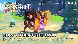 Genshin Impact - How to Beat the Twin Rock Shieldwall Mitachurl Challenge