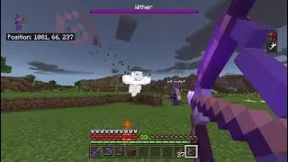 Minecraft Ps4[Bedrock Edition]-Going against the Wither!?!
