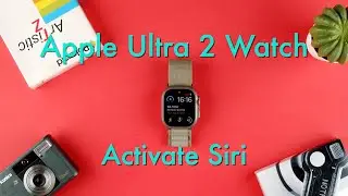 How To Activate Siri On the Apple Ultra 2 Watch || Apple Ultra 2 Watch