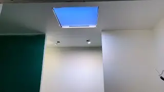 Pesetech 80w LED skylight installed