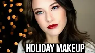 Easy Holiday Makeup Tutorial! | Kelly Nelson