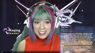 Keqing English VA says her birthday mail live on stream - Time Flies