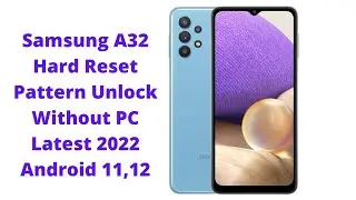 Samsung A32 (A325F) hard reset/ How to reset Samsung A32?