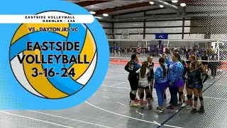 Eastside Volleyball Club - Koehler 13A vs Dayton Jrs VC - Set 2 (3-16-2024)