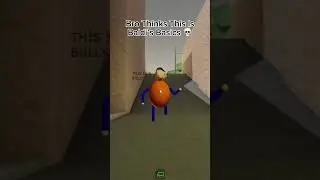 Bro Thinks This Is Baldi’s Basics 💀💀💀 