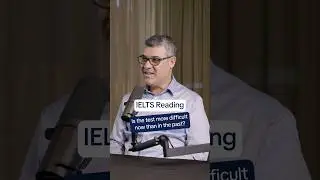 Is the IELTS Reading Test more difficult NOW?