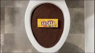Will it Flush? - Coffee and M&M's
