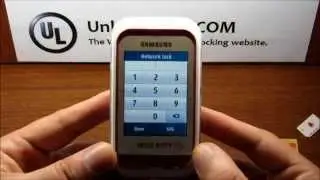 How To Unlock Samsung Champ C3300 C3300K C3303 C3303i By Unlock Code