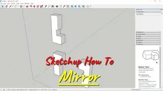 Sketchup How To Mirror Object