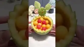 Fruits Decoration Preparation By Halal Foods Vlogs 🇮🇳