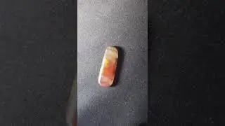 Small sample of seam agate I found from the bay of fundy