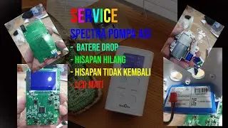 service pompa asi spectra 9plus | cara pasang kembali | Assembly & fix
