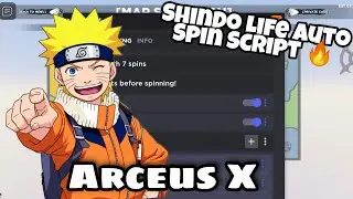 Arceus X Shindo Life Auto Spin Script 😎