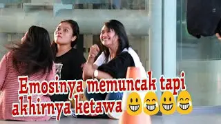 Prank bahasa Thailand ke TKW / cewek cewek  ,reaksinya begini.....