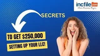 Receive $250,000 PER LLC by setting up your LLC!