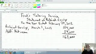 Accounting Basics 1.3 - Statement of Retained Earnings