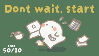 4 Hours Deep Focus | 50/10 Pomodoro (Lofi Study and Work)