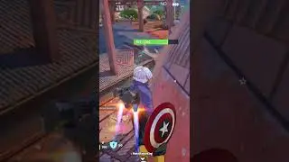 Fortnite Trunks del Futuro Kill con Escudo de Capitán América #shorts