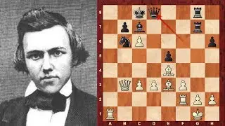 Paul Morphy plays his dad - New Orleans (1848)  ·  Bishop's Opening in a chess nutshell