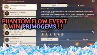 Phantom Flow Event - Day 1! Inazuma Region | Genshin Impact |