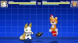 Mugen Vore: Domiel vs Tails Doll