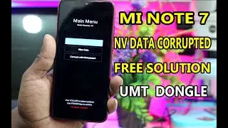 MI Note 7 NV Data Corrupted Problem FIX 