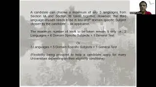 CUET - Understanding and Apply